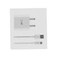 boAt WCDV 22.5W Dual Port Wall Charger with 18W Quick Charge 3.0 & 22.5W Power Delivery Support, Smart IC Protection,White Brand New