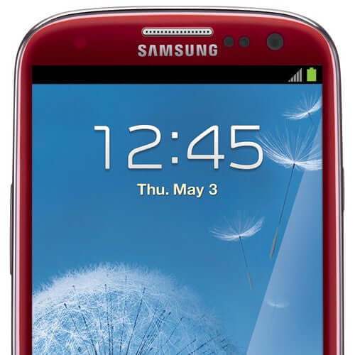 Samsung Galaxy S3 Garnet red Price in