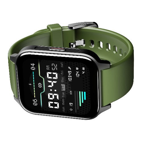 boAt Xtend Call Plus Smart Watch with 1.91" HD Display, Advanced BT Calling,Olive Green Brand New