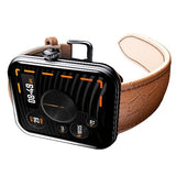 boAt Xtend Plus Smartwatch with 1.78" AMOLED Display,Advanced BT Calling Brown Leather Brand New