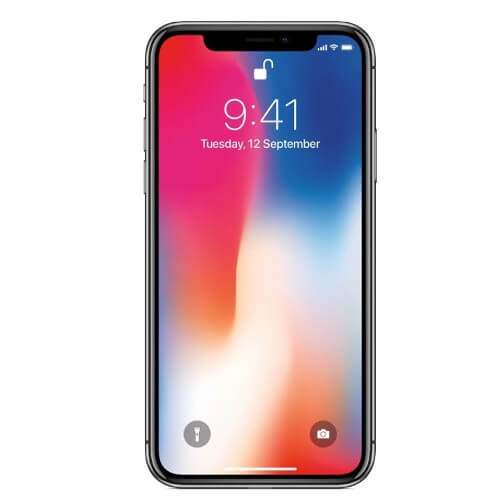 Apple iPhone X 64GB Space Gray, a sleek smartphone | KSA