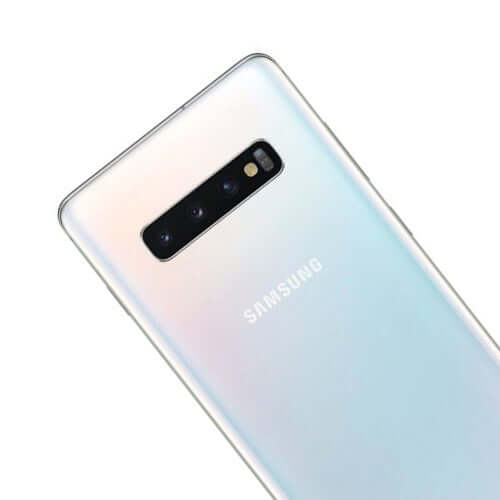 SAMSUNG - 【でく】Galaxy S10 Prism White Simフリー SAMSUNG (再生新品) Samsung Galaxy S10 スマートフォン 128GB