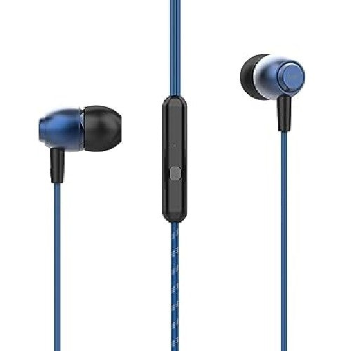  boAt Bassheads 162 in Ear Wired Earphones with Mic(Jazzy Blue)Brand New