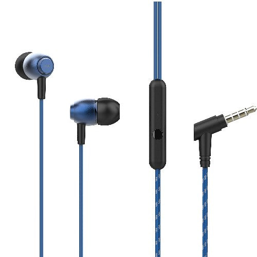  boAt Bassheads 162 in Ear Wired Earphones with Mic(Jazzy Blue)Brand New