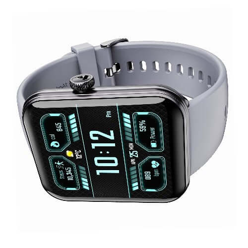 boAt Xtend Plus Smartwatch with 1.78" AMOLED Display,HR & SP02 Monitoring,Gunmetal Grey Brand New