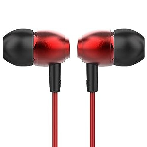 boAt Bassheads 162 in Ear Wired Earphones with Mic(Raging Red) Brand New