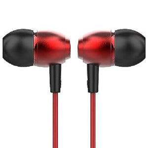 boAt Bassheads 162 in Ear Wired Earphones with Mic(Raging Red) Brand New