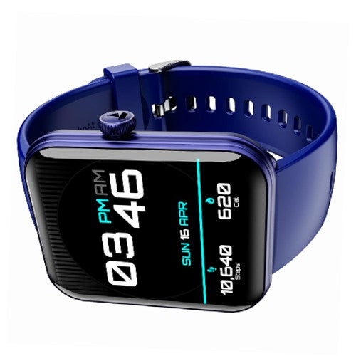 boAt Xtend Plus Smartwatch with 1.78" AMOLED Display,HR & SP02 Monitoring,Royal Blue Brand New