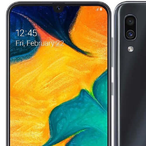 Samsung Galaxy A30 4GB RAM 64GB Single Sim Black