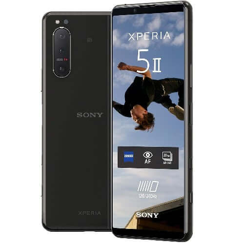 Sony Xperia 5 II 128GB 8GB RAM Black Online Offer in Saudi Arabia