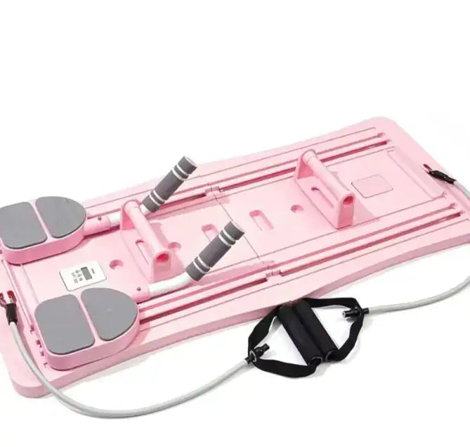 Compact Pilates board in gym setup