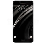 Samsung Galaxy C5 front view showing a sleek design and vibrant display with digital clock at 12:45.