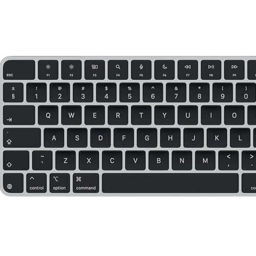 Apple Magic Keyboard with Touch ID and Numeric Keypad, Black in Saudi Arabia