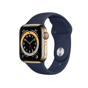Buy now Apple Watch Series 4 40mm Gold Black Non Cellular in Saudi Arabia