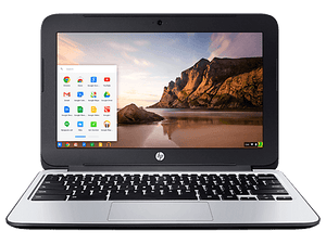 HP Chromebook 11-g3 celeron 5th gen 11.6 16GBemmc, 4GB Ram Arabic KeyBoard