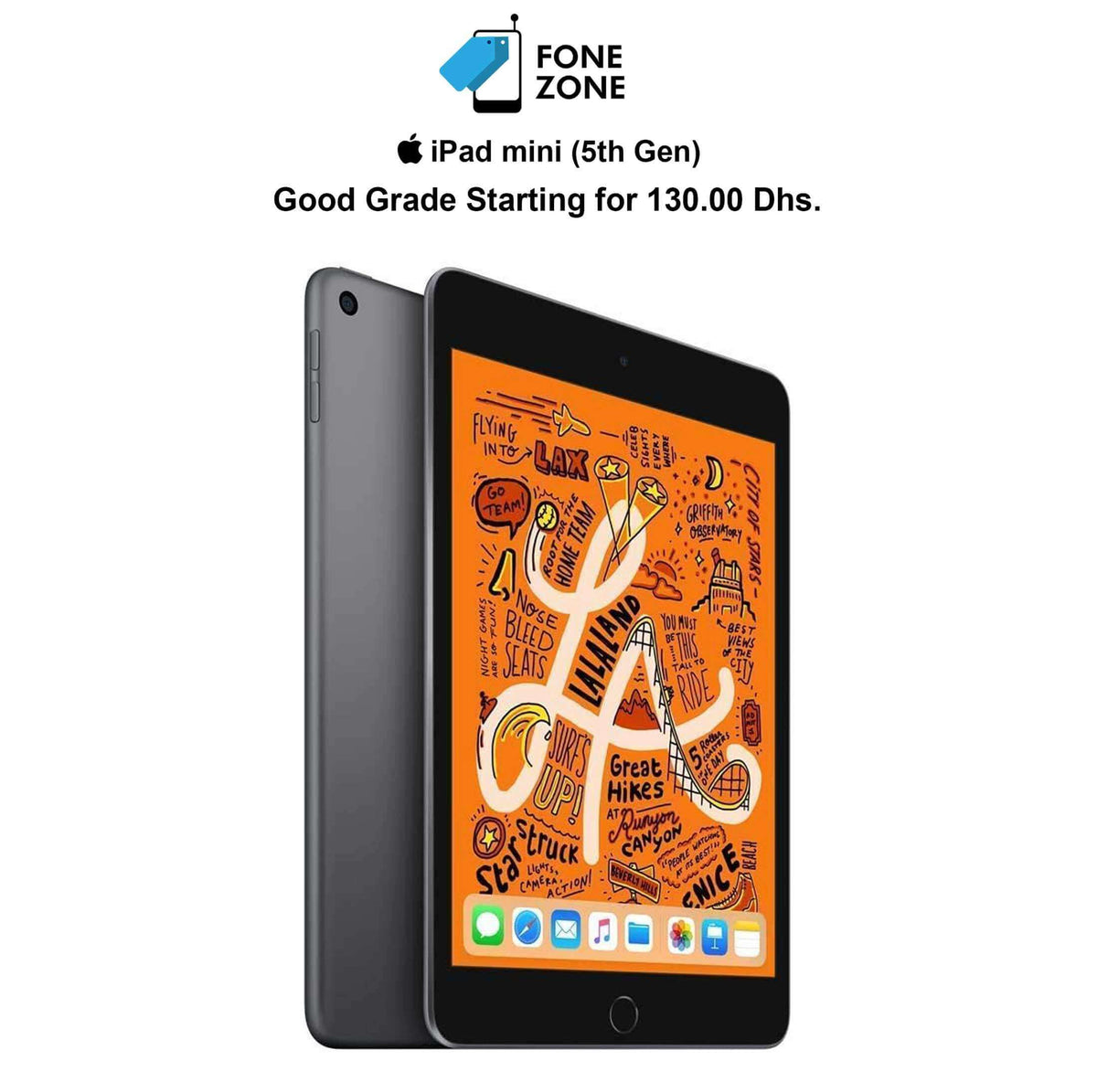 Apple iPad Mini 5th Gen (Wi‑Fi, 256GB) -