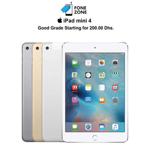 Apple iPad mini 4 128GB 4G فضي