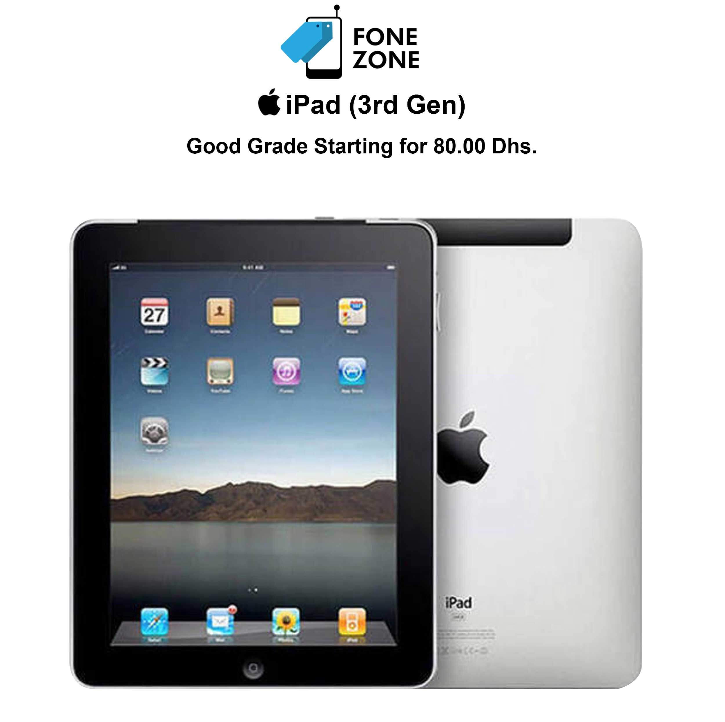 Apple iPad - Refurbished Apple iPad 3 with 64GB Internal Memory