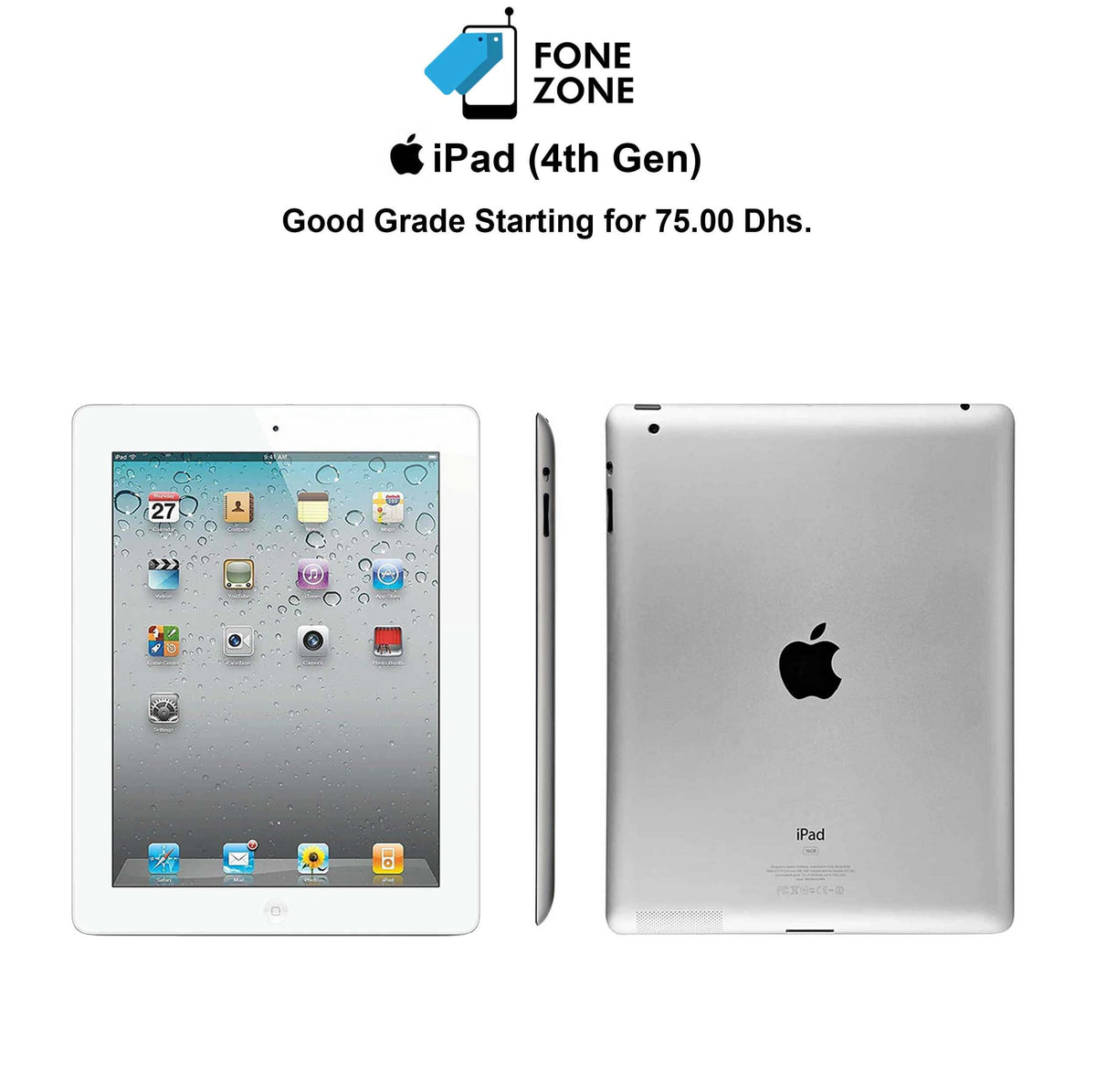 Get your Online Apple iPad (4th generation) at Best Price in