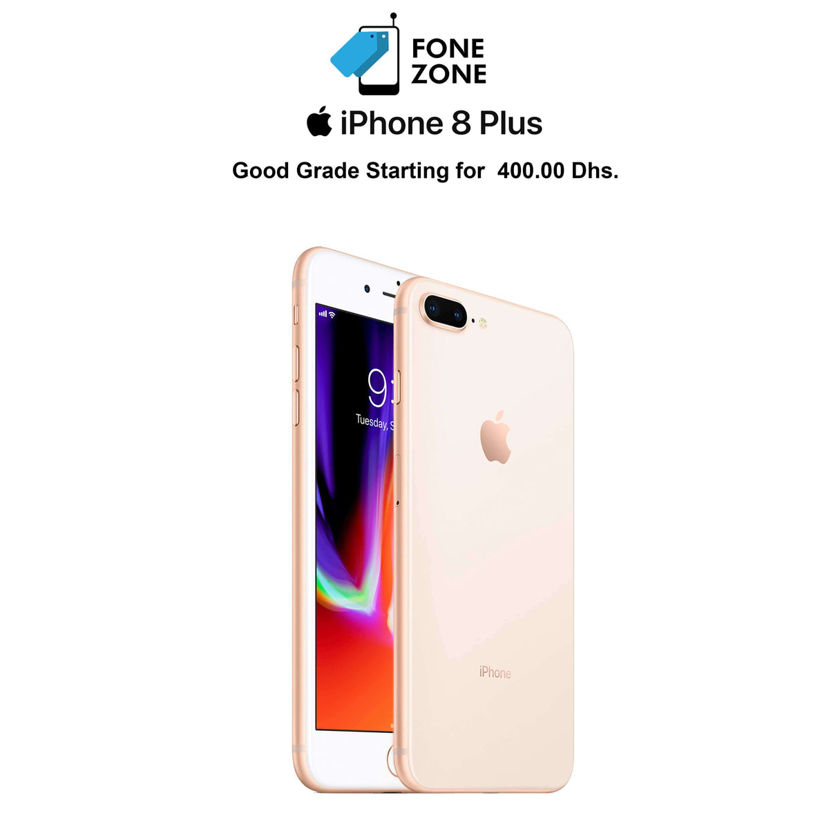 Apple iPhone 8 Plus Gold Good at with great quality