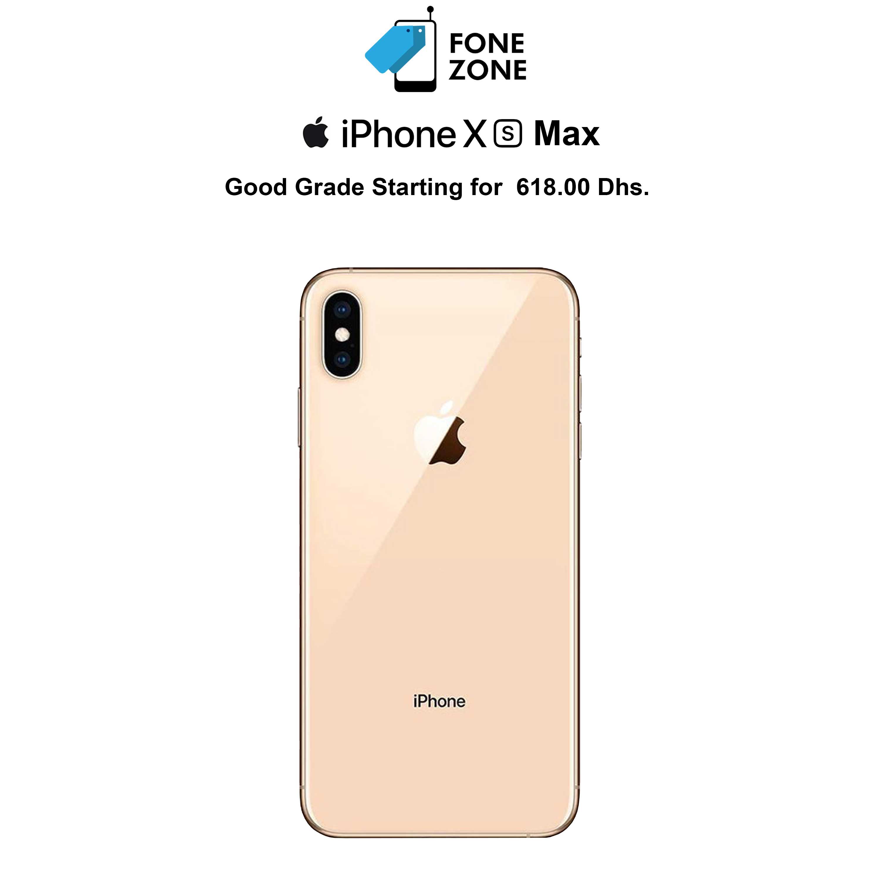 Apple iPhone XS Max 512GB Gold - Premium Refurbished Device