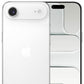 Apple iPhone Air showcasing its sleek design and dual-camera setup on a white background.