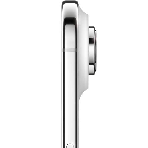 Side view of the Apple iPhone Air showcasing its sleek design and camera features.