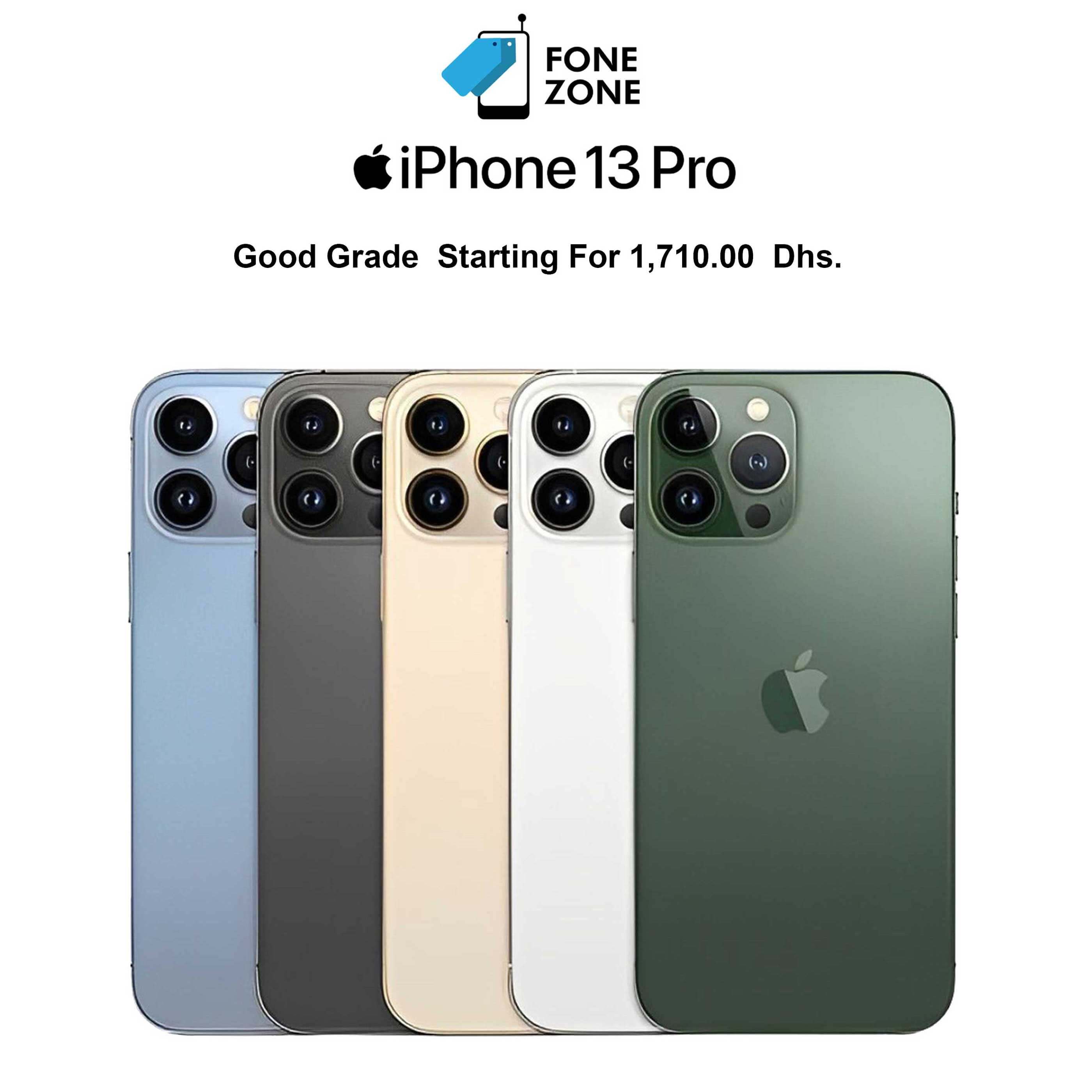 Apple iPhone 13 Pro 128GB Silver | Fonezone.me