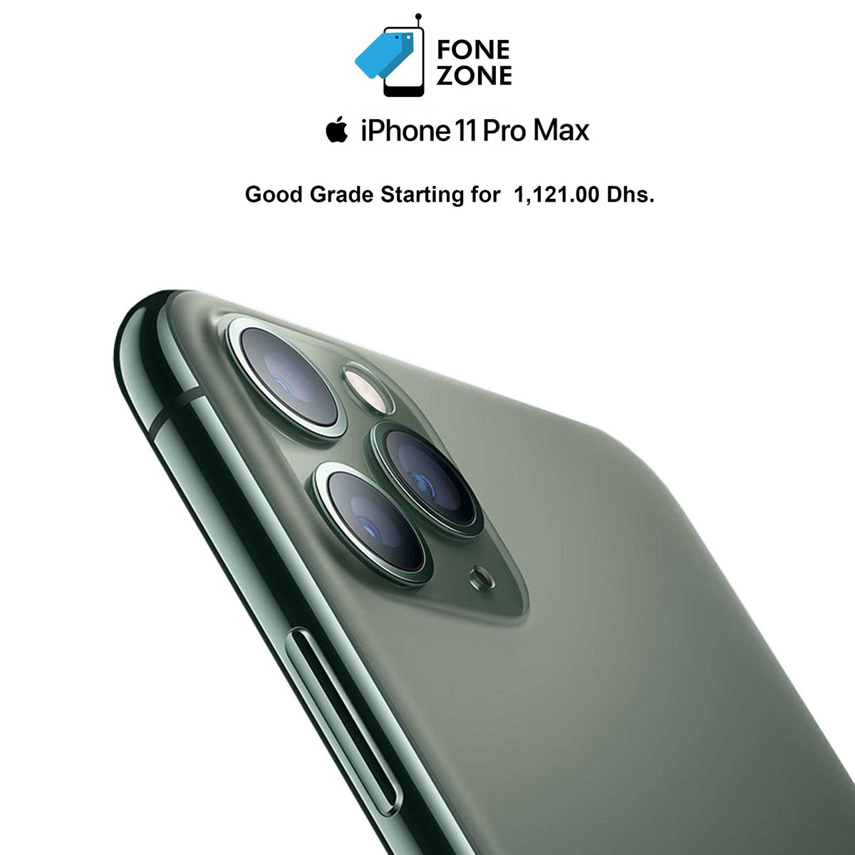 Apple iPhone 11 Pro Max Midnight Green in - Best Refurbished