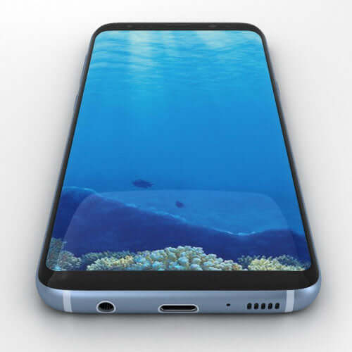 Samsung Galaxy S8 128GB 4GB Ram Dual Sim 4G LTE Coral Blue in , ()