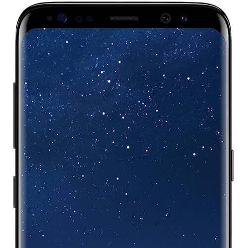 Galaxy S8 128GB 4GB Ram Dual Sim 4G LTE Midnight Black in , ()