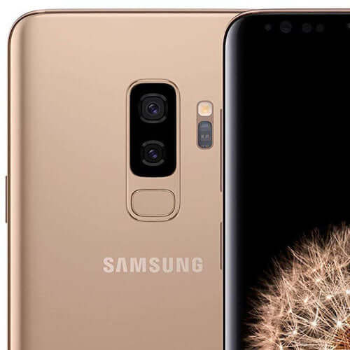 Samsung Galaxy S9 Plus Sunrise Gold 128GB 4GB Ram Dual Sim 4G LTE in - Camera