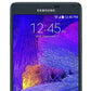 Samsung Galaxy Note 4 with a Super AMOLED display showing time and date