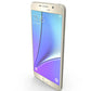 Samsung Galaxy Note 5 Single SIM Gold Platinum smartphone showcasing its sleek design and vibrant display.