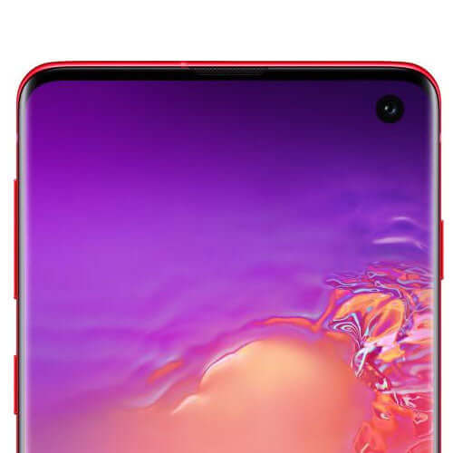 Galaxy S10 Cardinal Red 256GB 8GB RAM single sim in , ()