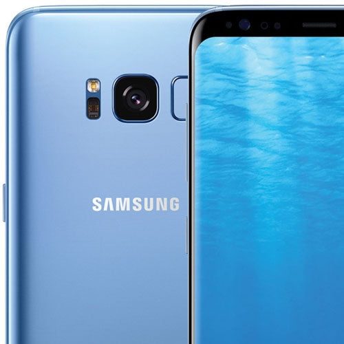 Samsung Galaxy S8 cheapest 64 GB in Coral Blue