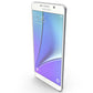 Samsung Galaxy Note 5 32GB in White Pearl color showcasing its Super AMOLED display
