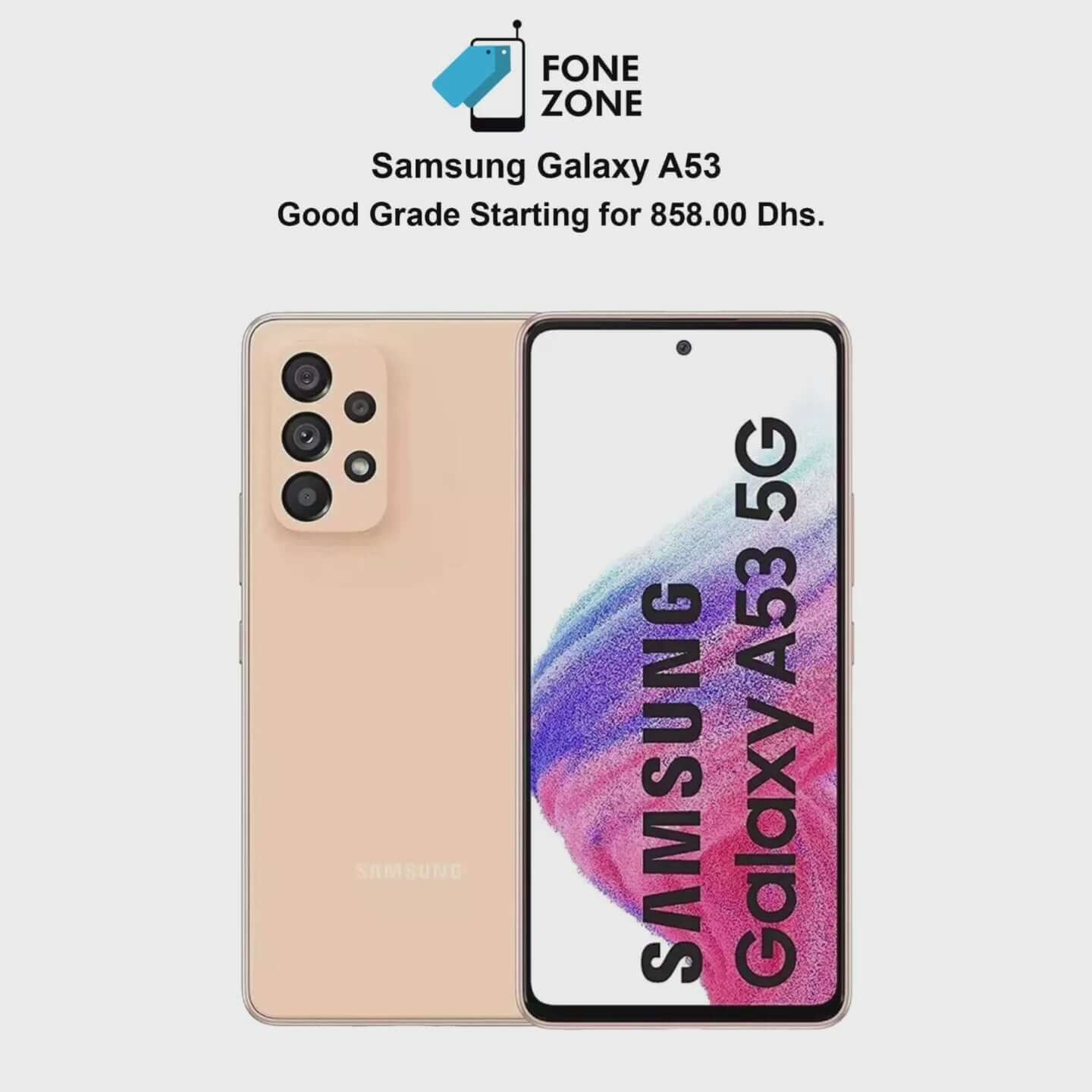 スマートフォン本体 Galaxy A53 5G Awesome White 128GB SAMSUNG Galaxy A53 5G (128GB, 6GB) 6.5