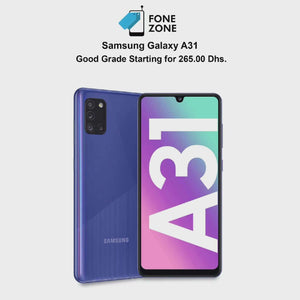 Samsung Galaxy A31 smartphone with discounted price in Saudi Arabia