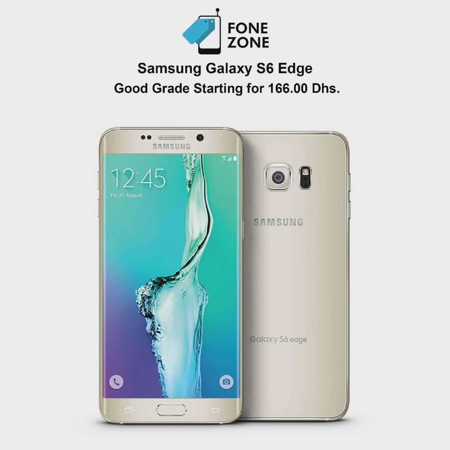 Samsung Galaxy S6 Edge 32GB 3GB Ram White Pearl Smartphone