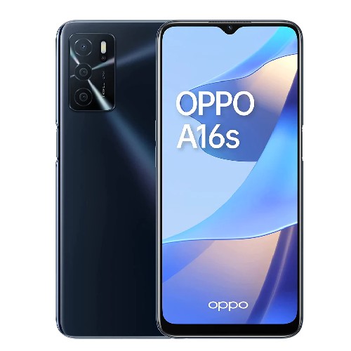 Oppo A16s Dual SIM 128GB, 6GB Crystal Black