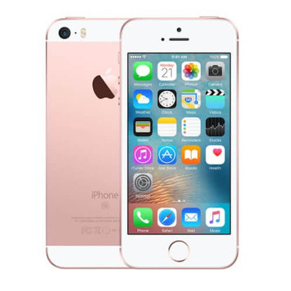 Apple iPhone SE (الجيل الأول) 128GB Rose Gold جيد (رسالة تغيير القطعة) 