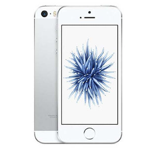 Apple iPhone SE (الجيل الأول) 128GB فضي بحالة جيدة (رسالة تغيير القطعة)