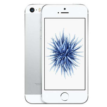 Apple iPhone SE (الجيل الأول) 128GB فضي بحالة جيدة (رسالة تغيير القطعة)
