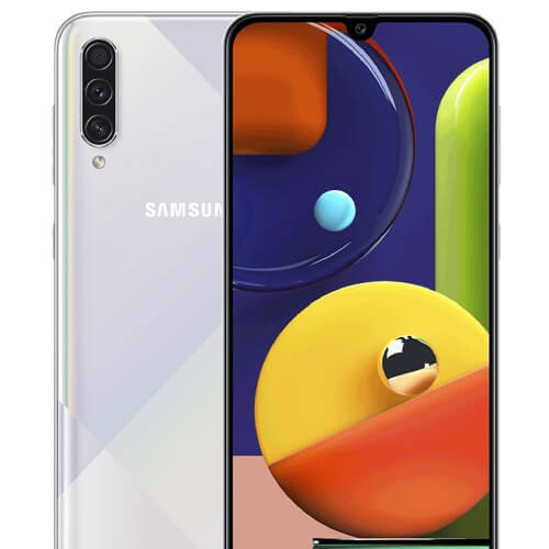 Samsung Galaxy A50, White 64GB Storage Online Price in KSA