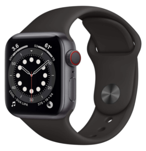 Apple Watch Series 6 40mm Cellular Space Grey Black -