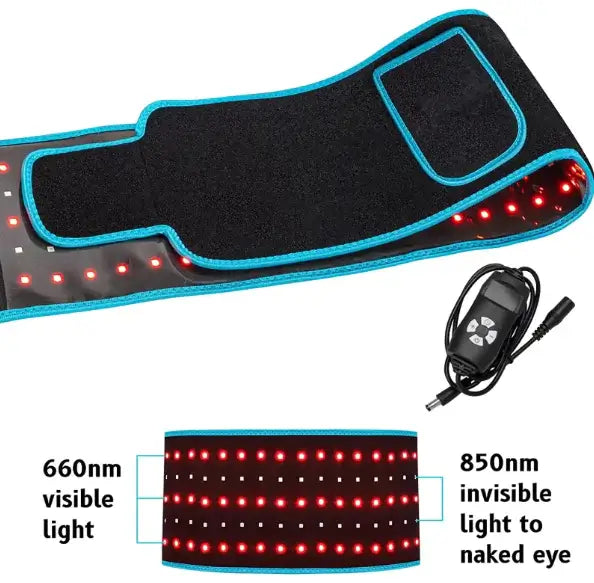 LED Infrared Belt Therapy device in home use
