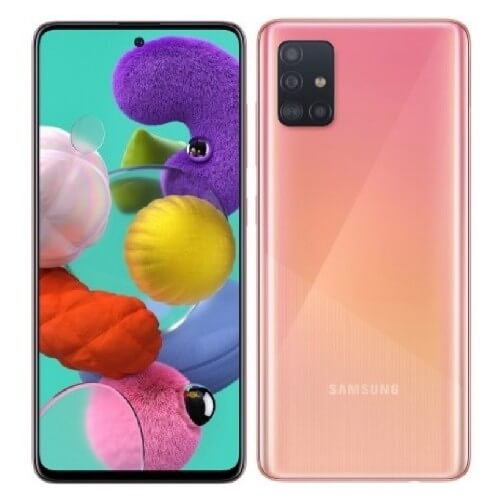 Samsung Galaxy A51 128GB 4GB RAM- Prism Crush Pink