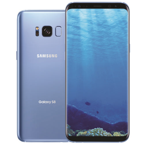 Samsung Galaxy S8 128GB 4GB Ram Dual Sim 4G LTE Coral Blue