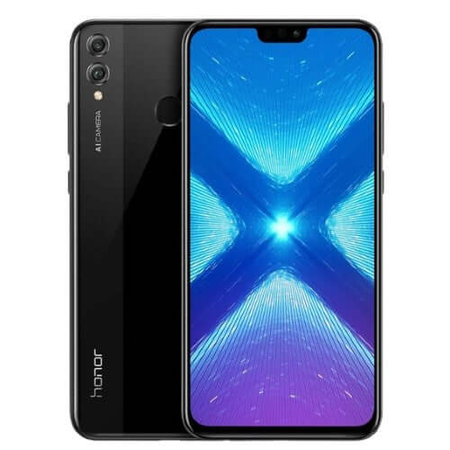 Shop Honor 8X 64GB 4GB Ram Single Sim Black online in KSA